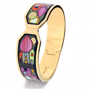 Frey Wille Hundertwasser Street Rivers Armreif CONTESSA 