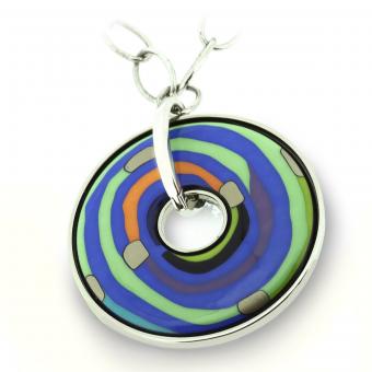 Hundertwasser Spiral of Life Anhänger LUNA PIENA 