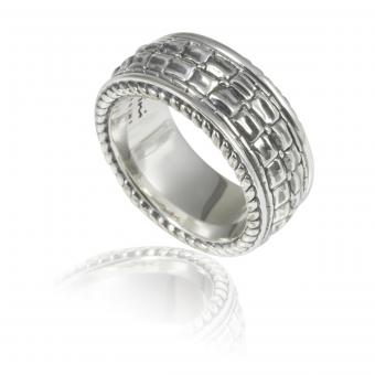 Baldessarini Herrenring in Silber 