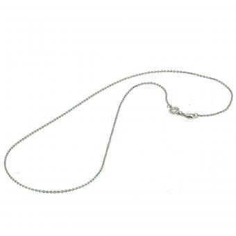 Collierkette Weißgold 585 